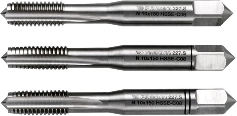 Hochleistungsgewindebohrer M3 2-tlg - Facom
