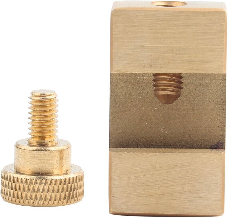 Ej.life - Holzschreiber-Werkzeug, Messing Holzbearbeitung Markierungssuchlineal Zimmermann Messwerkzeug Stahllineal Mess...