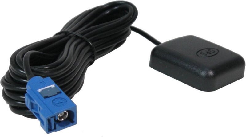 Magnetische GPS-Antenne mit Fakra-Anschluss Stecker 5 Meter Kabel Adapter Magnetfuß für Ford Fiesta v, Focus iii / Blaup...