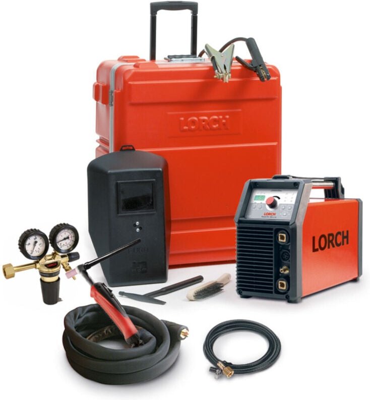 HandyTIG 200 ac/dc WIG-Schweißanlage 200 a 230 v ControlPro mit WIG-Montagepack - Lorch