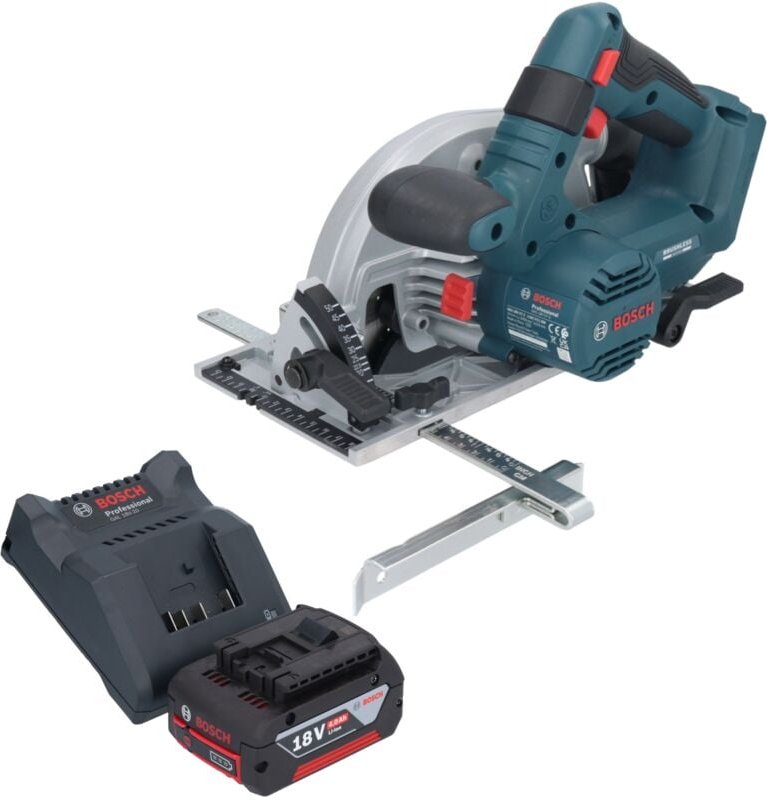 Bosch gks 18V-57-2 Professional Akku Handkreissäge 18 v 165 mm Brushless + 1x Akku 4,0 Ah + Ladegerät