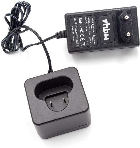 Thumbnail - Vhbw - Ladegerät kompatibel mit Makita JR100DWE, JR102D, JR102, JR102DWE, HS300DZ, JR102DZ, HU01Z, HU01 Werkzeug Li-Ion-...