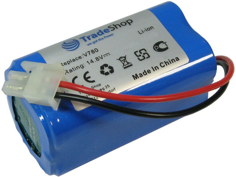 Trade-shop - Premium Li-Ion Akku 14,8V / 2200mAh / 33Wh für Ecovacs Deebot CR130 cen 540 Dibea V780, V870 ersetzt 4ICR19...