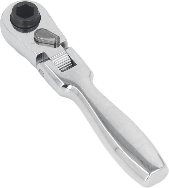 ZJchao Kombinationsschlüssel, metrische Ratschenplattform und Mini-Standard-Ratschenschlüssel mit 2-in-1-beweglichen Köp...