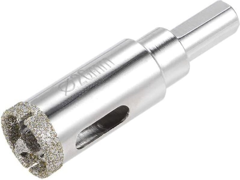 Diamantbohrer Glaslochsäge Mittelführungsbohrer für Glaskeramikfliesen 20 mm – RW-Bohrer für empfindliche Materialien