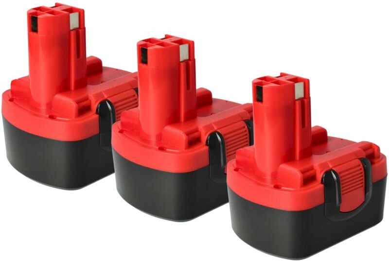 Vhbw - 3x Akku kompatibel mit orgapack or-t 300 Werkzeug (3000 mAh, NiMH, 14,4 v)