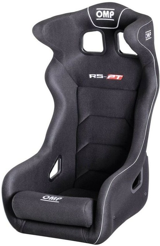 Rennsport-Sitz OMP RS-PT2 FIA 8855-1999 Schwarz