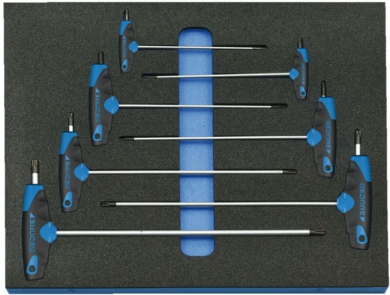 2005 CT2-2143 ktx Winkelschraubendreher-Satz in Check-Tool-Modul, 7-teilig