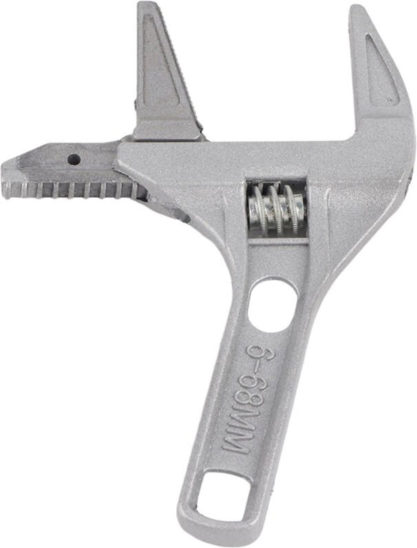 Eosnow - Badezimmerschlüssel mit großer Öffnung, Multifunktions-Heimhand-Badezimmer-Mutternschlüssel-Handwerkzeug