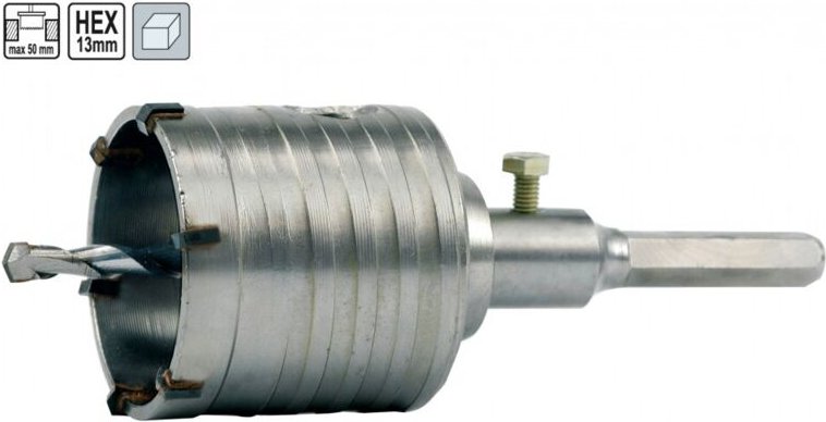 Sechskant Bohrkrone 80 mm Hartmetall Widea Dosenbohrer