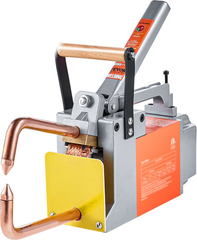 VEVOR Tragbares Punktschweißgerät, 1/8 Zoll dickes Punktschweißer mit 1,5 kVA Eingangskapazität, Schweißspitzenpistole, ...