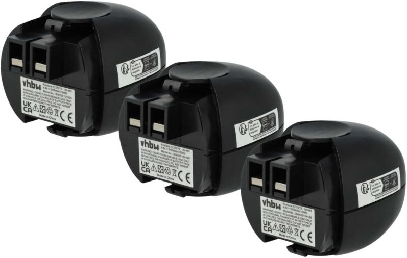 3x Ni-MH Akku 2100mAh (4.8V) kompatibel mit Werkzeuge Powermaxx Metabo Powergripp Flashlight Ersatz für Metabo 6.27270, ...
