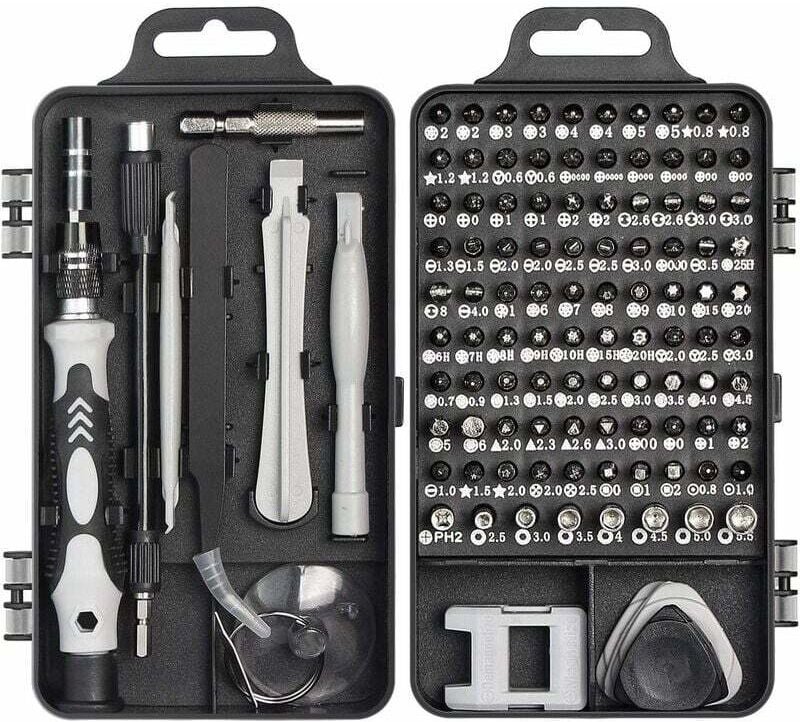 Präzisions-Schraubendreher-Set, Faireach Schraubendreher-Set, professionelle Reparaturwerkzeuge, 115-in-1-Set, multifunk...