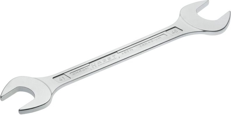 Hazet - Doppel-Maulschlüssel, Außen-Sechskant Profil, 41 x 46 mm