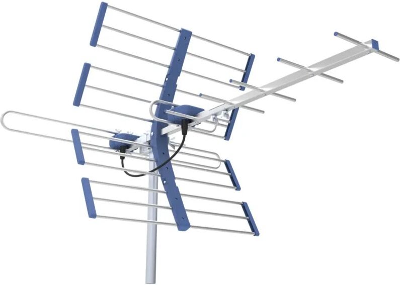 Telkom-Telmor W19 Silber 5G VHF/UHF-Antenne, Box