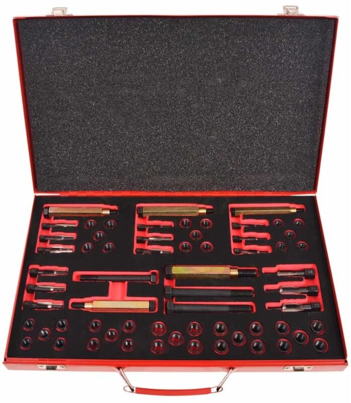 Glühkerzengewinde-Reparaturset 63-tlg. M8 M9 M10 M12 - Vidaxl