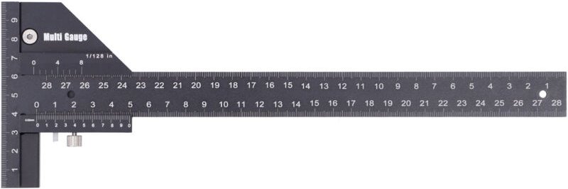 Holzbearbeitungsschreiber -Lineal -Markierungsmessung Tshaped Multifunktionales Schreinerei -Werkzeug - Eosnow