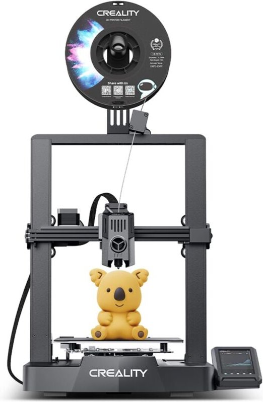 Creality Ender-3 V3 KE 3D-Drucker, 500 mm/s Ultrahochgeschwindigkeit, 300 ℃ Hochtemperaturdruck mit Sprite Direct Extrud...