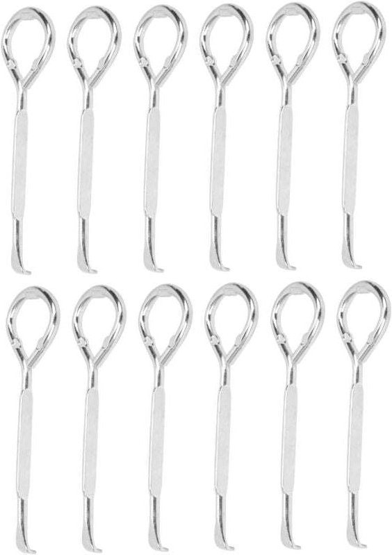 Set mit 12 Mehrzweck-Dosenöffnern, Farbeimeröffnern, Flaschenöffnern und Schneidwerkzeugen aus M10-Stahl