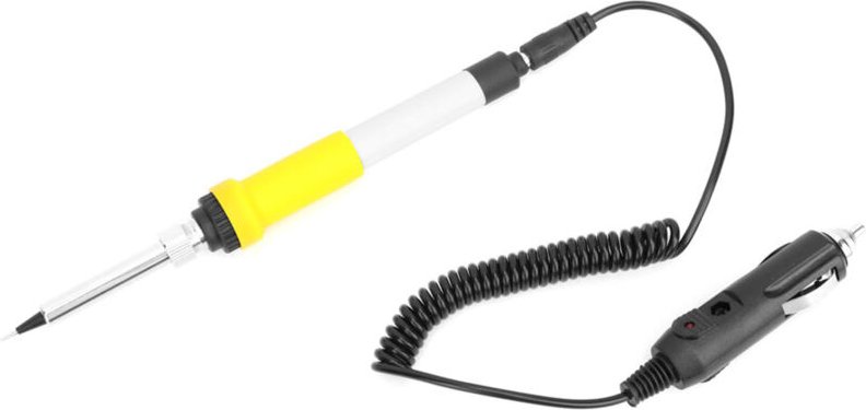 Elektrischer Lötkolben, dc 12 v 60 w, tragbarer automatischer Lötkolben mit Krokodilklemmen fürs Auto