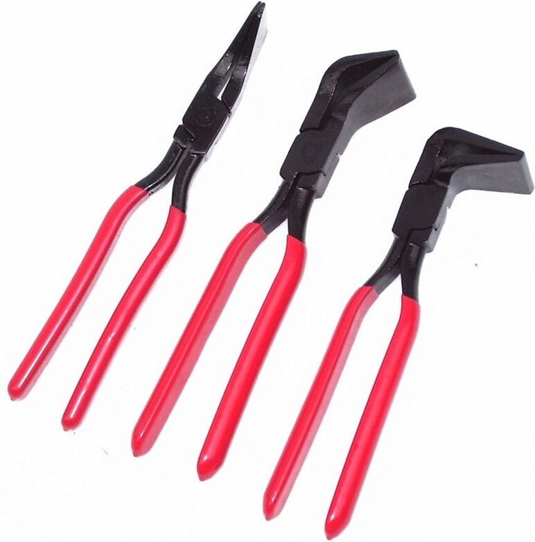 Apex - 3 x falzzange 0° 45° 90° dachdecker 55069 absetzzange abkantzange Blechzange