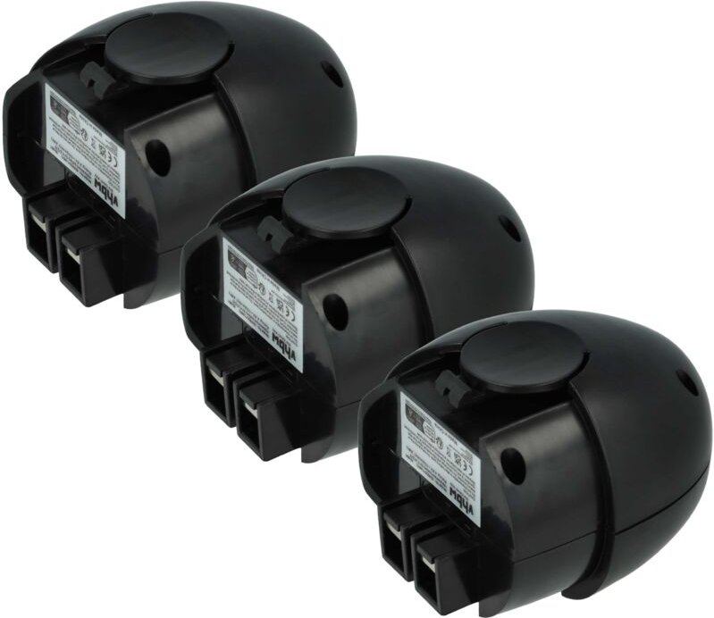 Vhbw - 3x Akku kompatibel mit Würth Master 0700851 Werkzeug (1500 mAh, NiMH, 4,8 v)