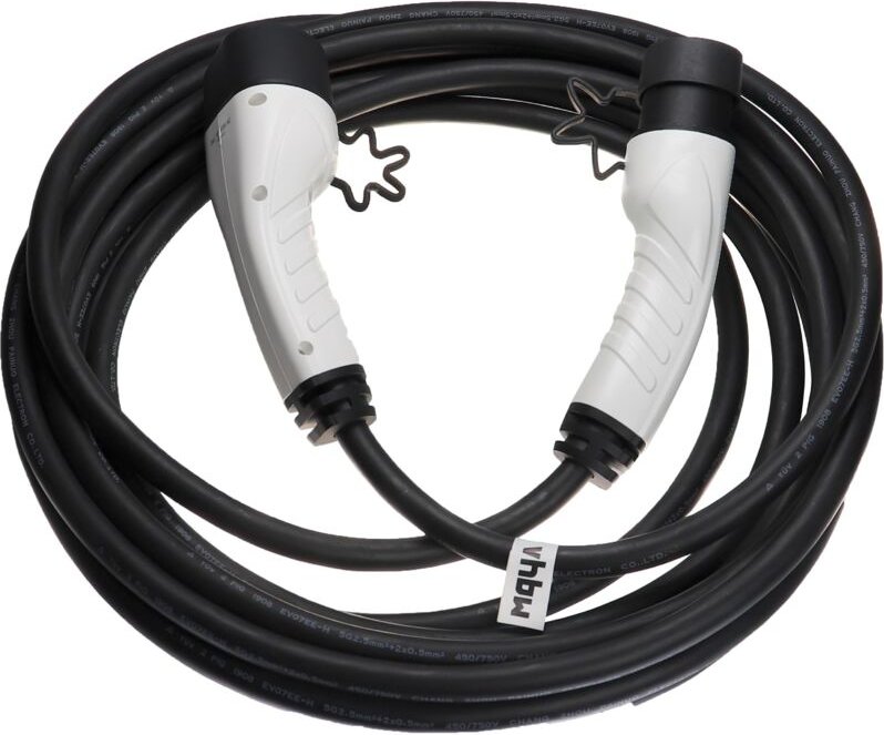 Thumbnail - Vhbw - Ladekabel Typ 2 zu Typ 2 kompatibel mit Polestar 2, 1, 3, 4 Elektroauto, 3-phasig, 16 a, 11 kW, 10 m