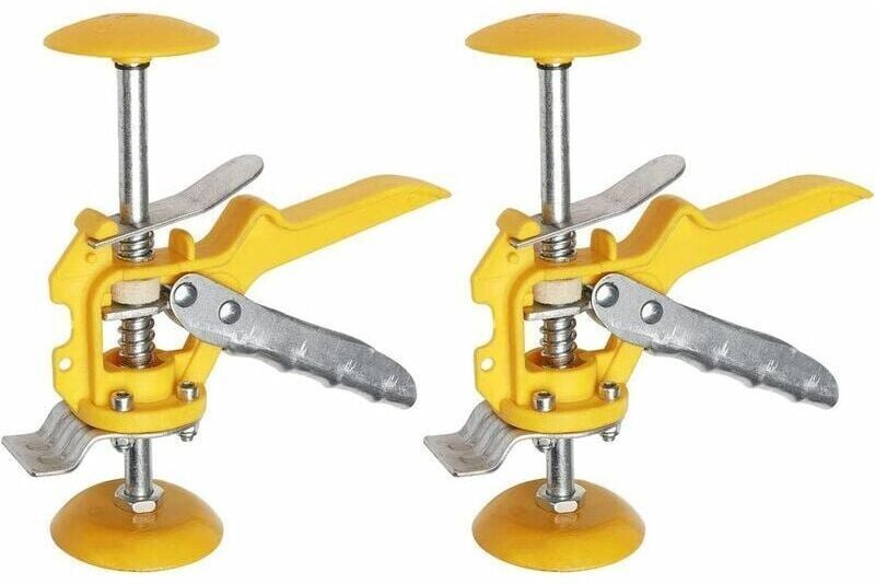 Stück Leveler Leveler Hilfswerkzeug zur Fliesennivellierung, Wandnivellierungswerkzeug, obere Höhe, Metall pp, Wandnivel...