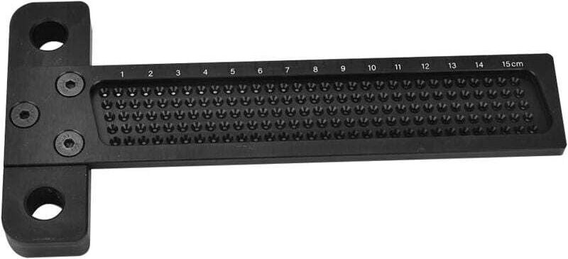 T-Lineal, Aluminiumlegierungslineal für Zimmerei, Messwerkzeug für die Holzbearbeitung, Holzmarkierungsmessung, T-Lineal...