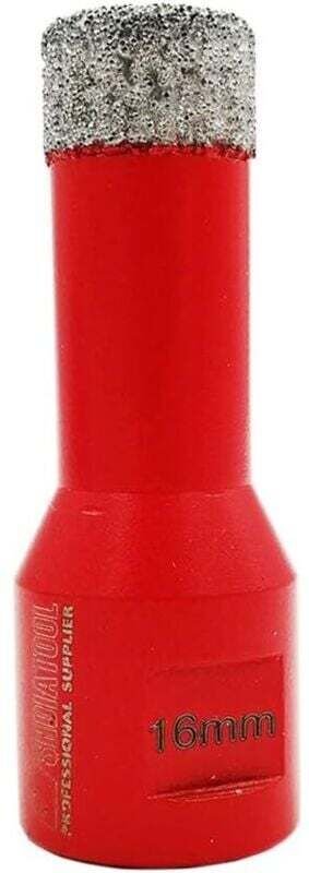 ALOVEZ 16-mm-Diamantkernbohrer mit M14-Gewinde zum Trockenbohren in Porzellan, Fliesen, Granit und Marmor