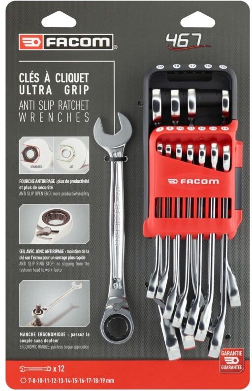 Satz mit halter 12 schlüssel 467B