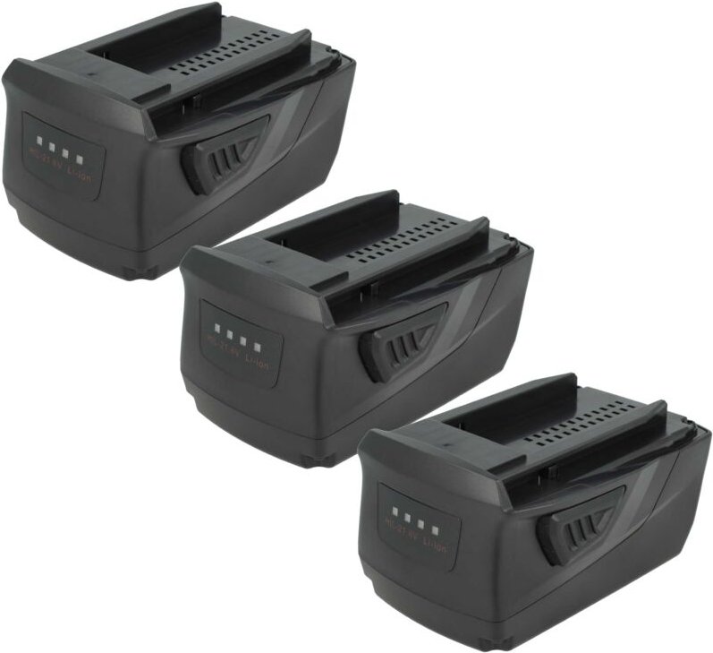3x Akku kompatibel mit Hilti nct 45-A, NCR-120-A, nct 25-A, ncr 60-A, hde 500-A22, nct 53-A Werkzeug (6000 mAh, Li-Ion, ...