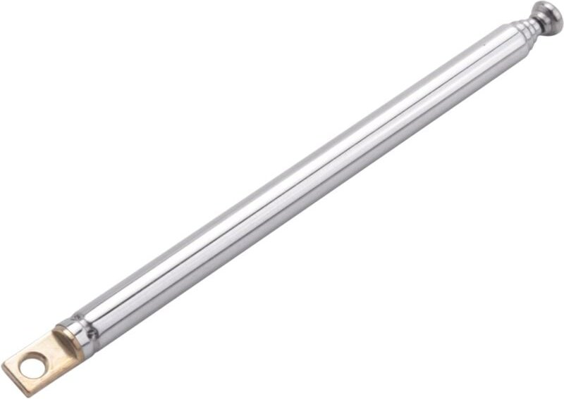 Antenne für UKW-Radio 5 Teleskopabschnitte 307 mm 12'