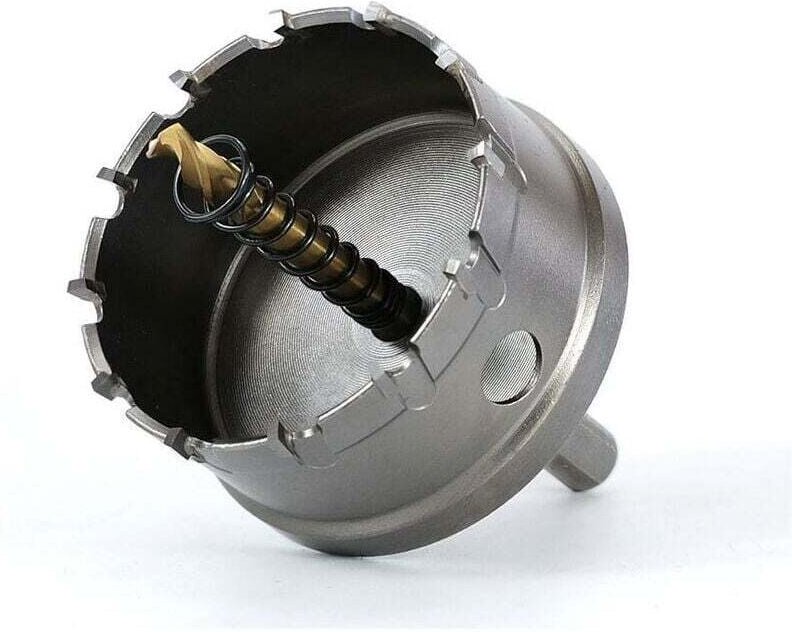 Bimetall-Lochsäge, 48 mm, Edelstahl TCT-Hartmetall in Industriequalität, Hochgeschwindigkeits-Lochsäge aus Stahl und Met...