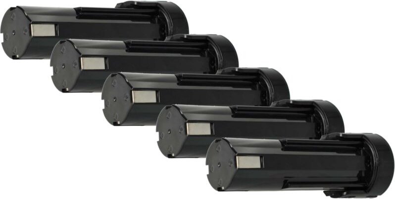 vhbw 5x Akku kompatibel mit Panasonic EY3652, EY503BY, EY503B, EY3652DR, EY3652DA, EY6220B, EY6220 Werkzeug (3300 mAh, N...