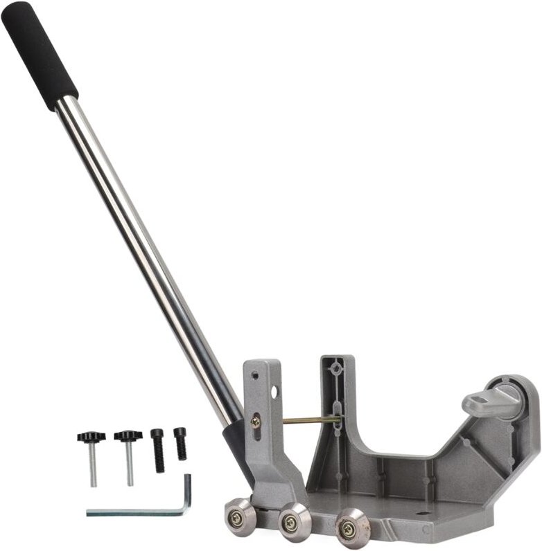 ViaGasaFamido Verstellbarer Halter für Fugenwerkzeuge, Ständer aus silberner Aluminiumlegierung, Halterung für