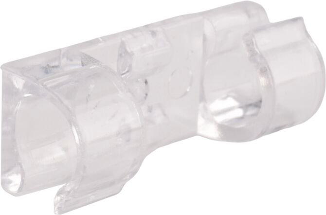 Tlily - 20 Teile/los Schreibtisch-Clip-Befestigungsklammern Clips Halter Klemmen USB-Gerät Kabelhalter Organizer (Transp...