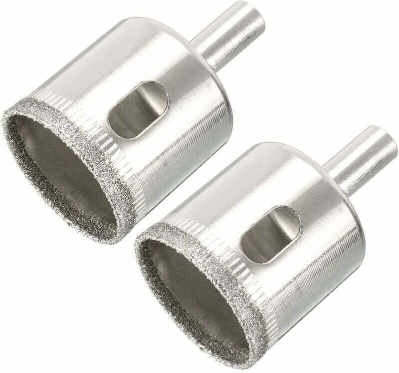 SNQ - 2 stücke Diamant Kern Bohrer Loch Säge für Keramik Marmor Glas Fliesen 30mm