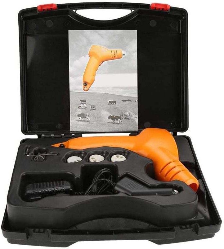 Vtizikl Écorneur, veau électrique écorneur fer sans effusion de sang chauffage rapide bovins agneau ferme écornage outil...