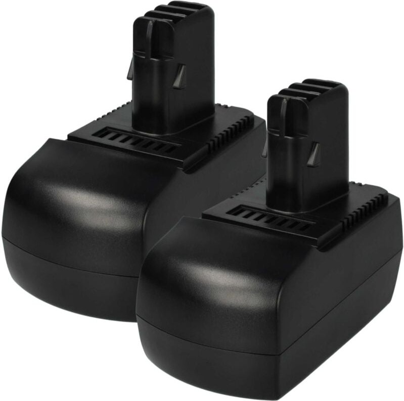 2x Akku kompatibel mit Metabo ULA9.6-18, sbz 14.4 Impuls, bsz 14.4 Impuls, bsz 14.4 Elektrowerkzeug (2100 mAh, NiMH, 14,...