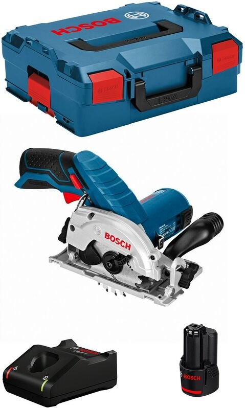 Bosch - Kreissäge gks 12V-26 (1 x 3,0 Ah + GAL12V-40 + L-Boxx 136)