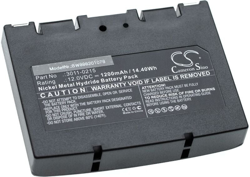 vhbw Akku Ersatz für Minelab 3011-0215 für Metalldetektor (1200mAh, 12V, NiMH)