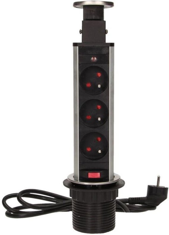 Unterputzsteckdose 3x250V AC OR-AE-1348