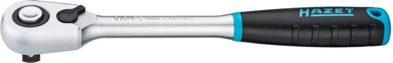 HiPer Feinzahn-Umschaltknarre, Vierkant massiv 12,5 mm (1/2), Art.Nr. 916HPS - Hazet