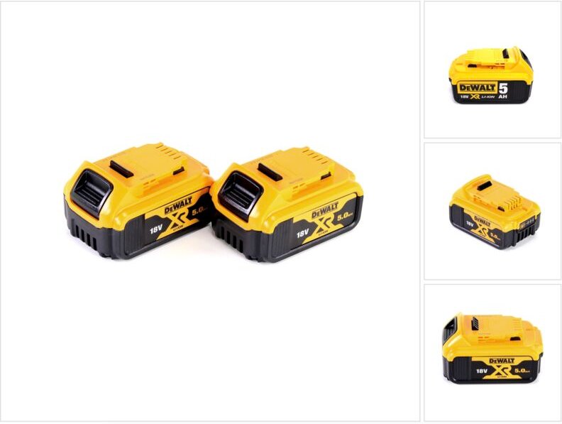 Dewalt - dcb 184 2x Akku 18 v 5 Ah / 5000 mAh xr Li-Ion