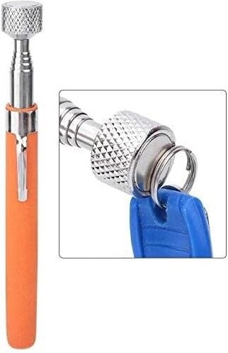 Thumbnail - Magnetisches Teleskop-Aufnahmewerkzeug, tragbarer Teleskopmagnet, magnetisches Aufnahmewerkzeug mit Stift für Schrauben,...
