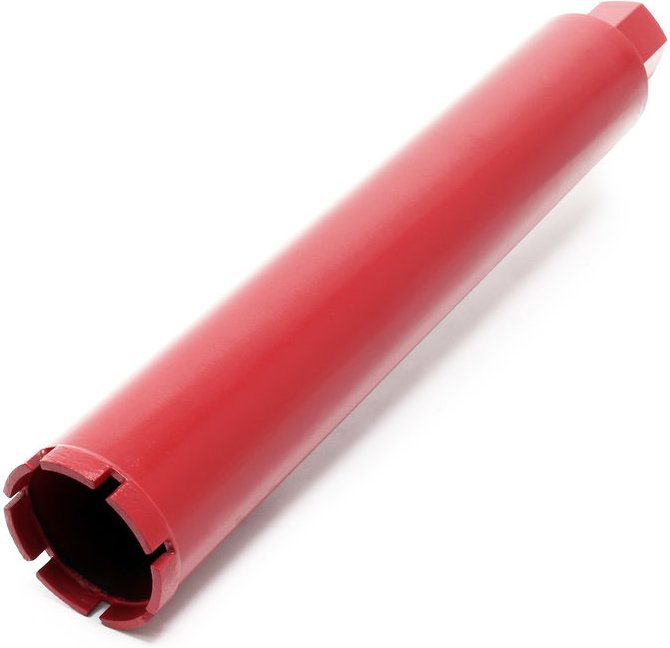 Diamantbohrkrone ⌀71 mm 1 ¼ unc 400 mm für Kernbohrgeräte, Kernbohrkrone aus Sintermetall, Nassbohrkrone, Trockenbohrkro...