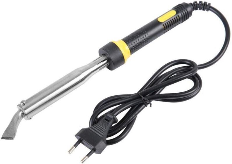 Hochleistungs-Elektrolötset, Elektrolötpistole mit Temperaturregelung, Lötwerkzeug, 220 V, 150 W (EU-Stecker)