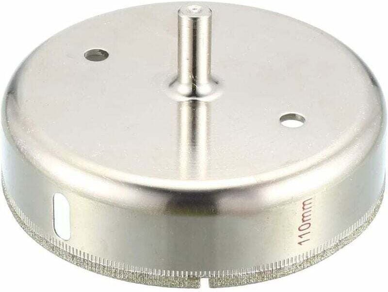 110 mm diamantbeschichteter Glas-Lochsägenbohrer für Keramikfliesen, Marmor, Stein, Porzellan