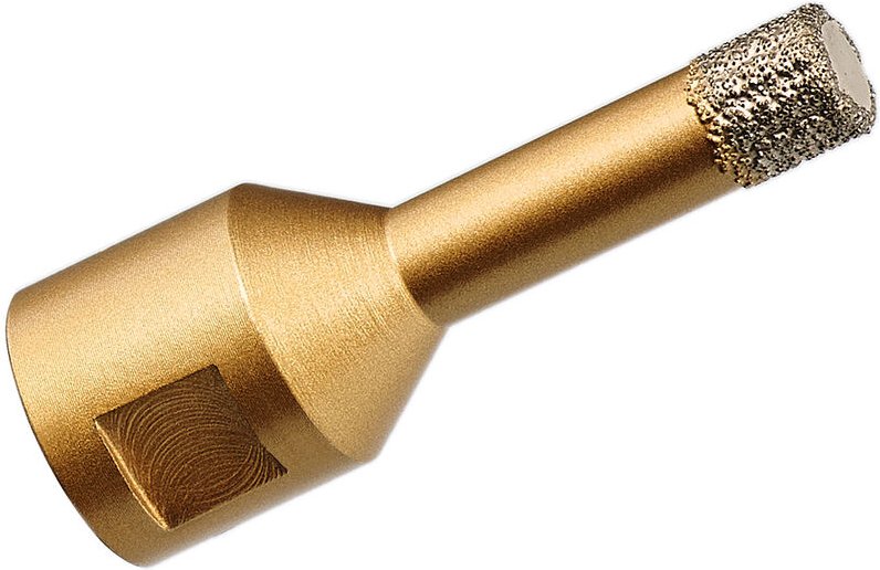 Thumbnail - GraniFix Ø 12 mm Diamantbohrer M14 Bohrkrone Fliesenbohrer Trockenbohrer Diamantbohrkrone für Winkelschleifer Trennschle...